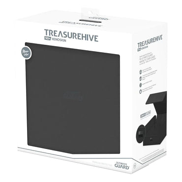 ultimate guard treasurehive 90 black deck box card case