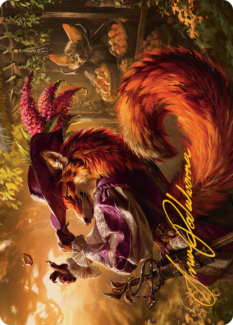 Mr. Foxglove // Mr. Foxglove (ABLB-031) - Bloomburrow Art Series (Borderless)
