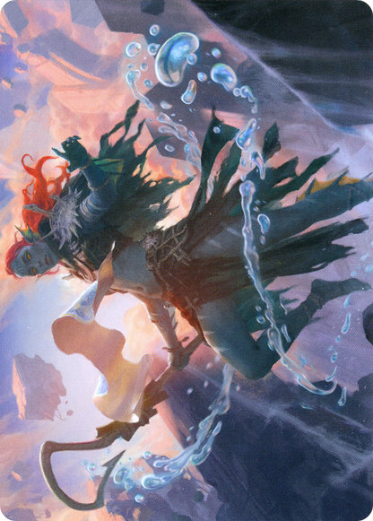 Expedition Diviner // Expedition Diviner (AZNR-047) - Zendikar Rising Art Series (Borderless) Foil