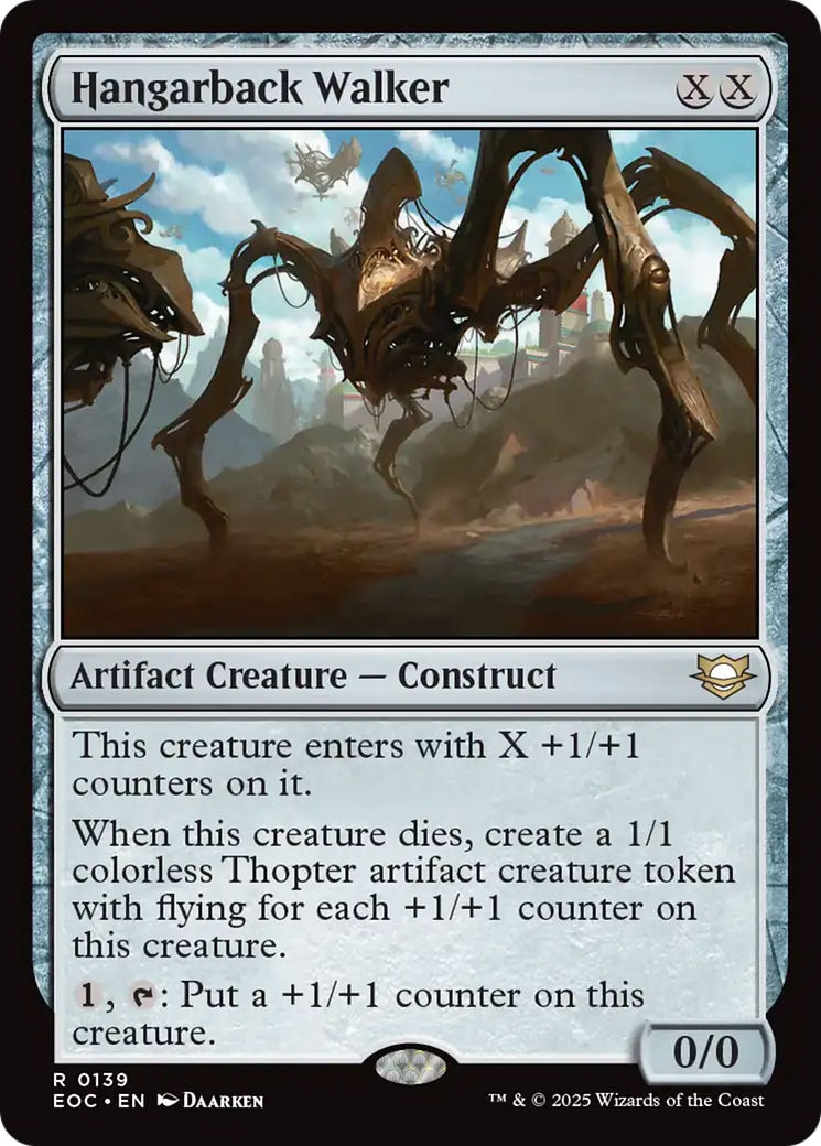 Hangarback Walker [Edge of Eternities Commander]
