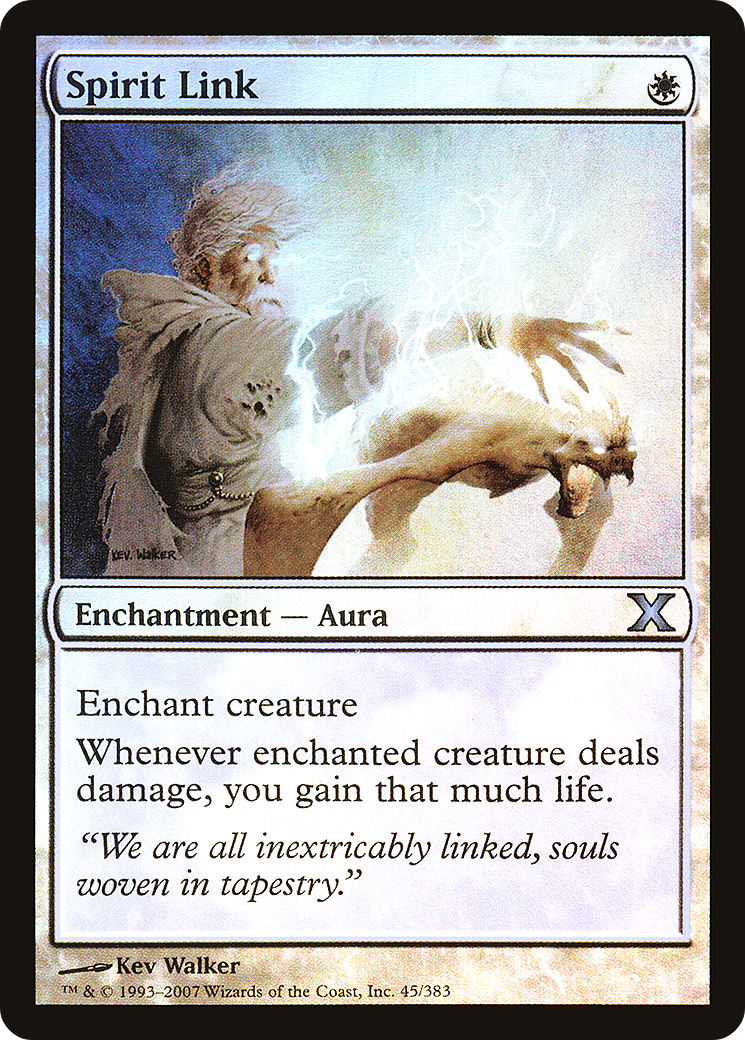 Spirit Link (10E-45★) - Tenth Edition Foil
