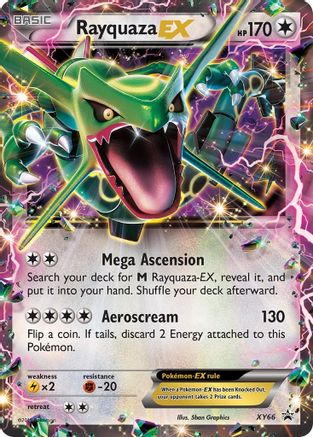Rayquaza EX XY66  - Holofoil XY Promos - Promo