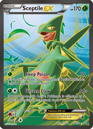Sceptile EX (84 Full Art)/98  - Holofoil XY  Ancient Origins - Ultra Rare