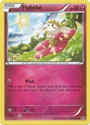 Flabebe 101  - Reverse Holofoil XY  BREAKthrough - Common