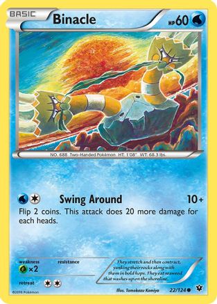 Binacle 022  XY  Fates Collide - Common