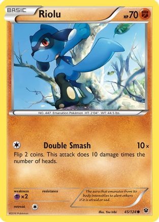 Riolu (45) (45) 045  XY  Fates Collide - Common