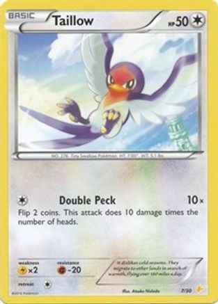 Taillow  XY Trainer Kit Pikachu Libre & Suicune - Common