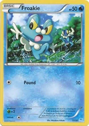 Froakie (23)  XY Trainer Kit Pikachu Libre & Suicune - Common
