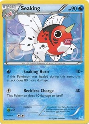 Seaking (12)  XY Trainer Kit Pikachu Libre & Suicune - Common