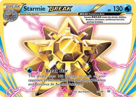 Starmie BREAK 032  - Holofoil XY  Evolutions - Rare BREAK