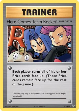 Here Comes Team Rocket! 113  XY  Evolutions - Secret Rare