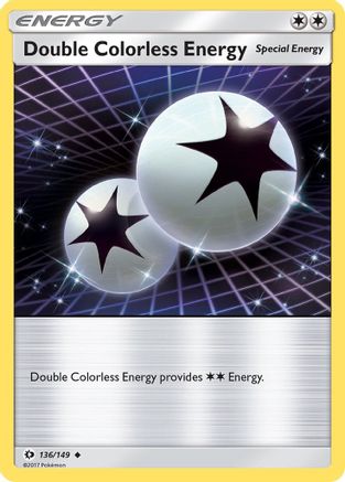 Double Colorless Energy 136  SM Base Set - Uncommon