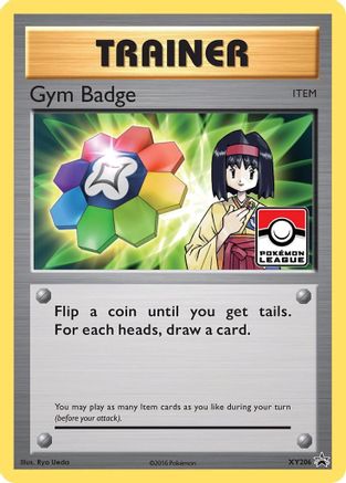 Gym Badge (Erika)  - Holofoil XY Promos - Promo