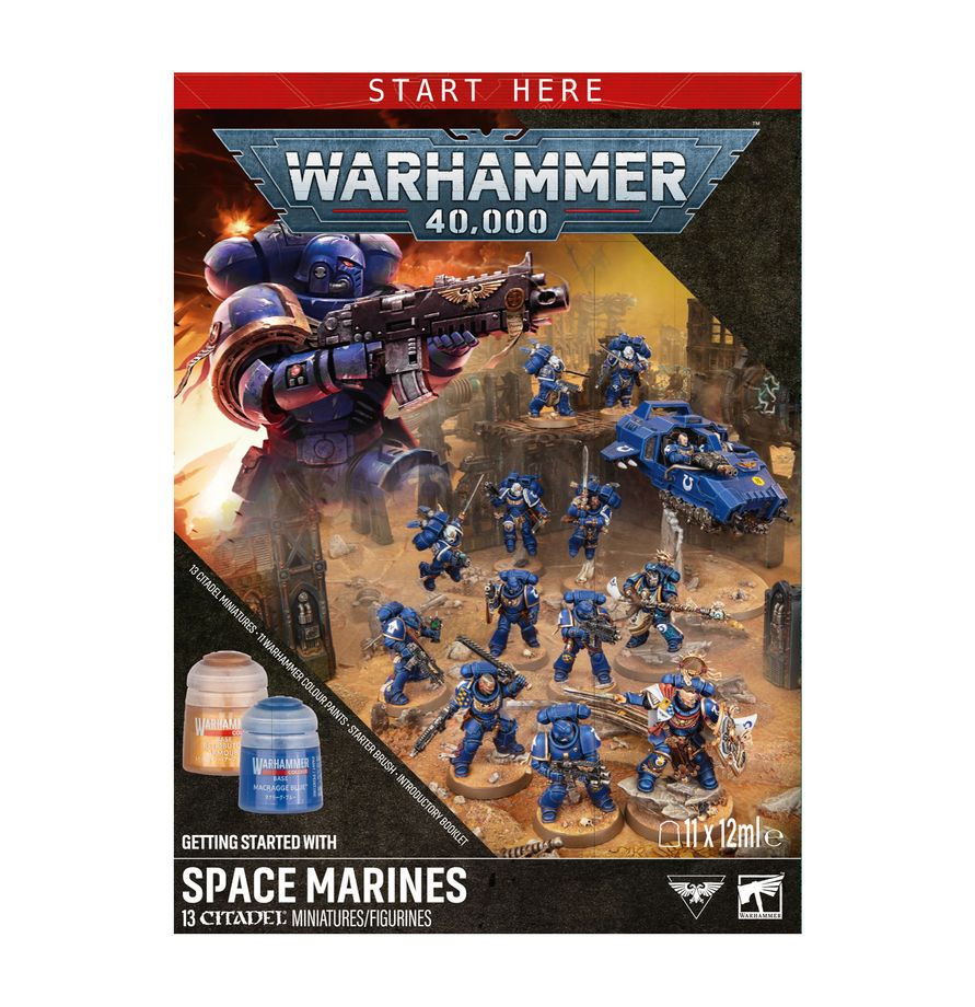 Warhammer 40k: Getting started with Space Marines