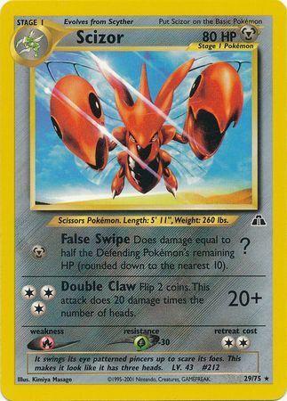 Scizor (29) (29) 029/75  - Unlimited Neo Discovery - Rare