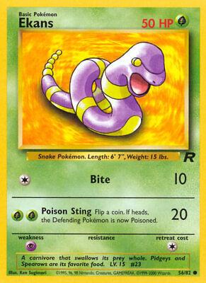 Ekans 056  - Unlimited Team Rocket - Common