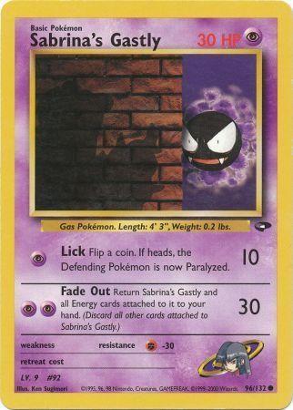 Sabrina's Gastly (96) (96) 096  - Unlimited Gym Challenge - Common