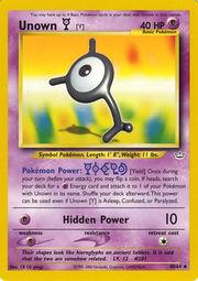 Unown [Y] 040  - Unlimited Neo Revelation - Uncommon