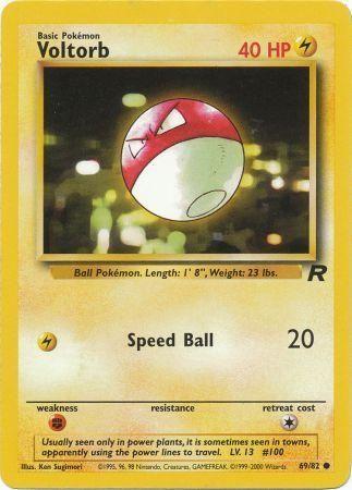 Voltorb 069  - Unlimited Team Rocket - Common