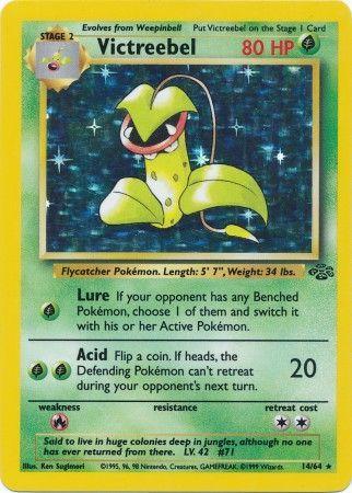 Victreebel (14) (14) 014  - Unlimited Holofoil Jungle - Holo Rare