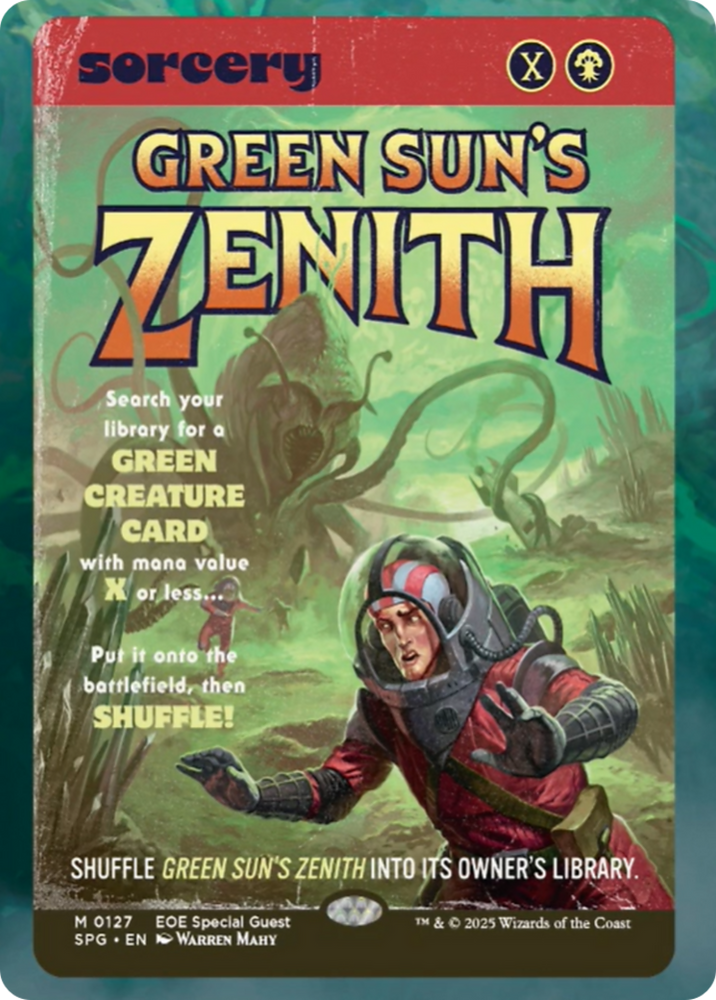 Green Sun's Zenith (Showcase) [Edge of Eternities Special Guests]