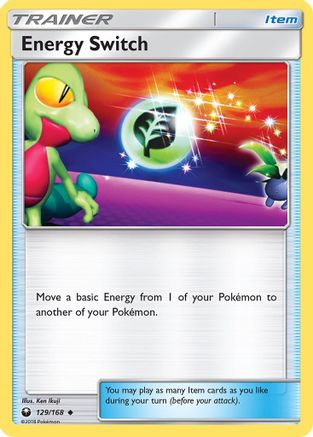 Energy Switch 129  SM  Celestial Storm - Uncommon