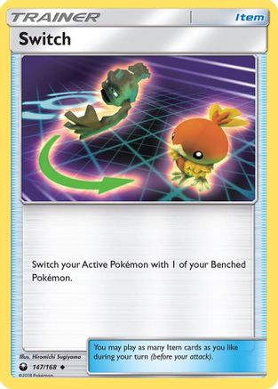 Switch 147  - Reverse Holofoil SM  Celestial Storm - Uncommon