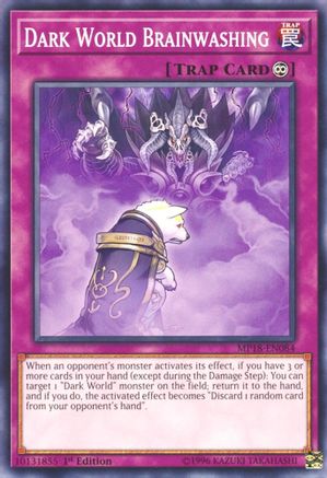 Dark World Brainwashing (MP18-EN084) - 2018 Mega-Tins Mega Pack 1st Edition