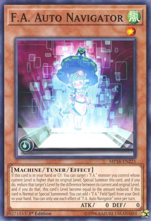 F.A. Auto Navigator (MP18-EN225) - 2018 Mega-Tins Mega Pack 1st Edition