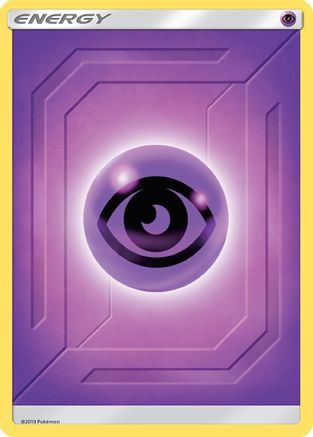 Psychic Energy (2019 Unnumbered)  - Reverse Holofoil SM  Team Up - Common