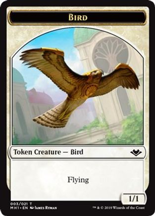 Bird // Myr Double-Sided Token (MH1-3 // 19) [Modern Horizons]