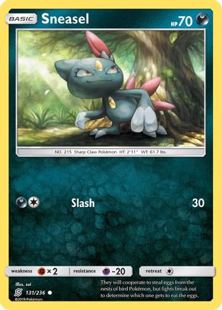 Sneasel 131  SM  Unified Minds - Common