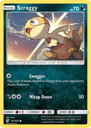 Scraggy 137  SM  Unified Minds - Common