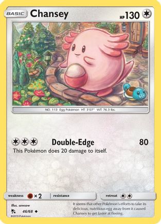 Chansey 046  Hidden Fates - Uncommon
