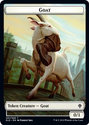 Goat Token (ELD-001) [Throne of Eldraine]