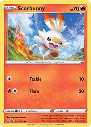 Scorbunny (Premium Collection) 031/202  - Holofoil Miscellaneous Cards & Products - Promo