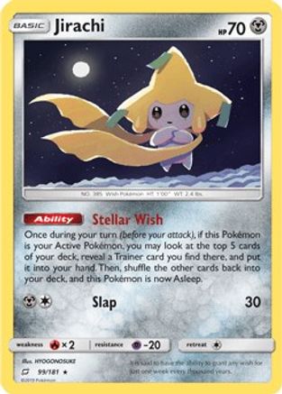 Jirachi 099/181  Deck Exclusives - Rare