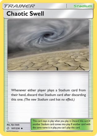 Chaotic Swell 187  SM  Cosmic Eclipse - Uncommon
