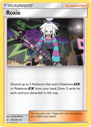 Roxie 205  - Reverse Holofoil SM  Cosmic Eclipse - Uncommon