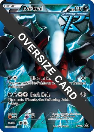 Darkrai - BW73 (BW Black Star Promos)  - Holofoil Jumbo Cards - Promo