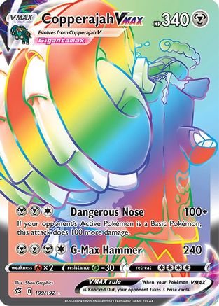 Copperajah VMAX (Secret)  - Holofoil SWSH02 Rebel Clash - Secret Rare