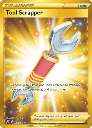 Tool Scrapper (Secret) 208  - Holofoil SWSH02 Rebel Clash - Secret Rare