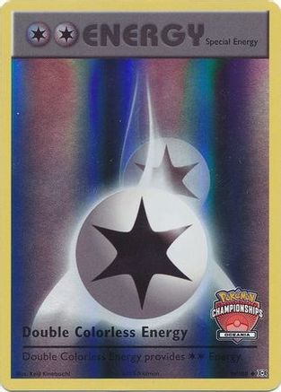Double Colorless Energy - 90/108 (Oceania Championships)/108  - Reverse Holofoil League & Championship Cards - Promo