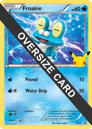 Froakie  First Partner Pack - Promo