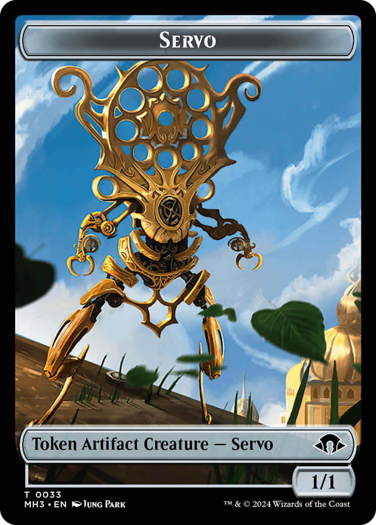 Servo (TMH3-033) - Modern Horizons 3 Tokens Foil