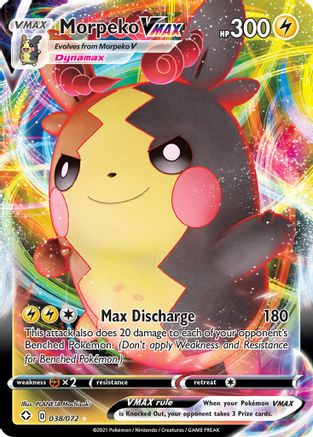 Morpeko VMAX 038  - Holofoil Shining Fates - Ultra Rare
