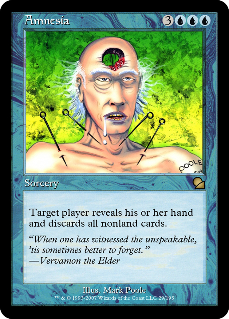 Amnesia (ME1-029) - Masters Edition Foil