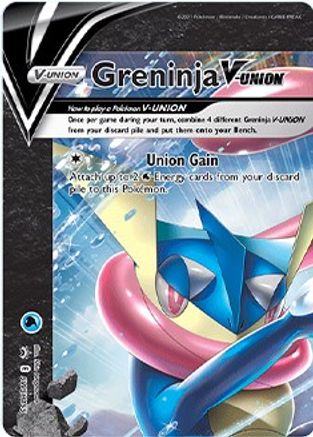 Greninja V-UNION - SWSH155  - Holofoil SWSH Sword & Shield Promo Cards - Promo