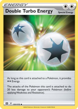 Double Turbo Energy 151  SWSH09 Brilliant Stars - Uncommon