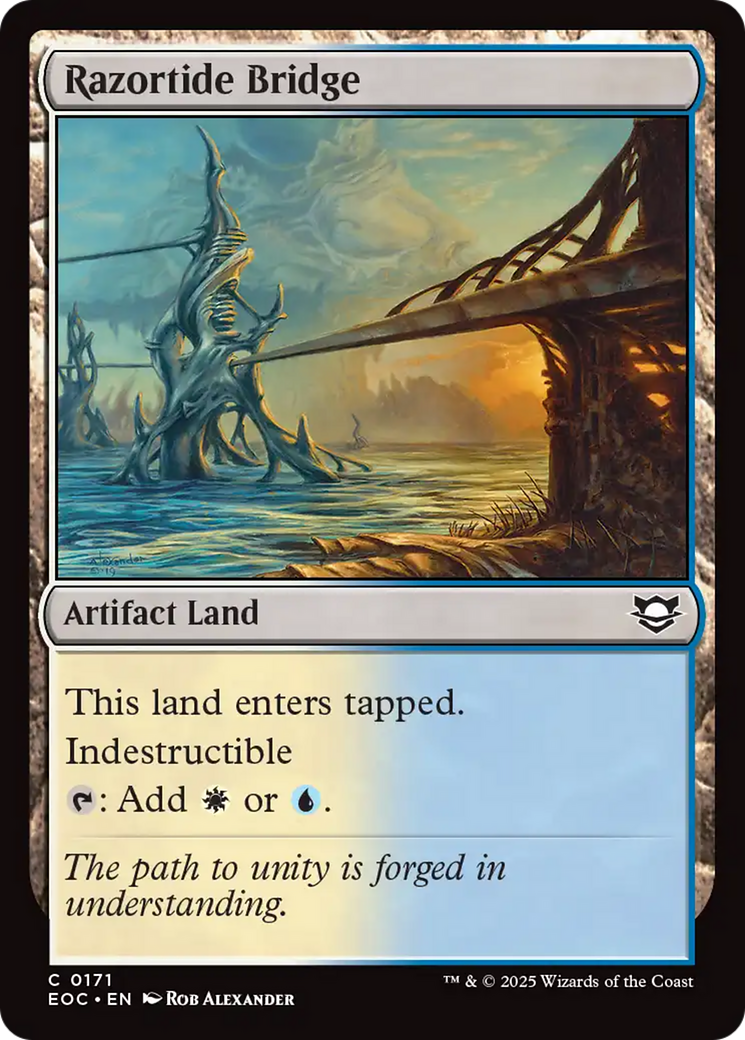 Razortide Bridge [Edge of Eternities Commander]